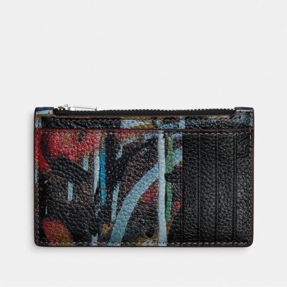 NWT Coach X Mint + Serf Zip Card Case Wallet CM159 - Picture 1 of 5